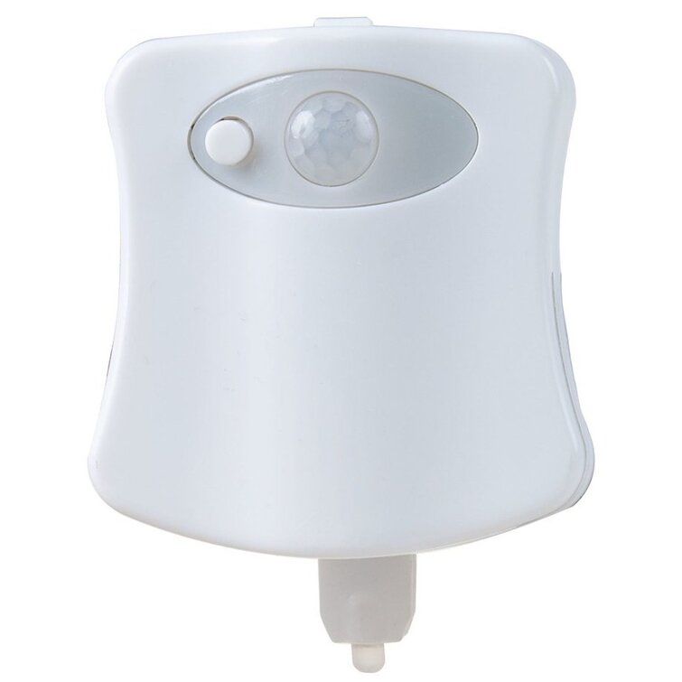 Brookstone Motion Activated Toilet Night Light Wayfair